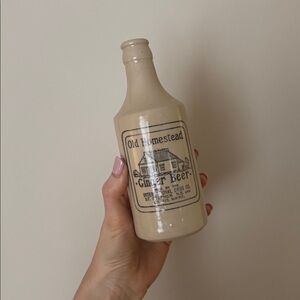 Vintage Old Homestead Ginger Beer Bottle